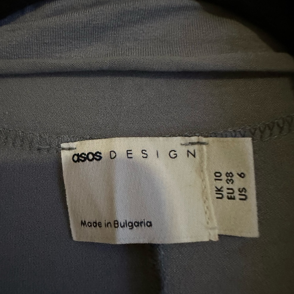 ASOS Ruched Wrap Detail Mini Dress - Picture 3 of 4